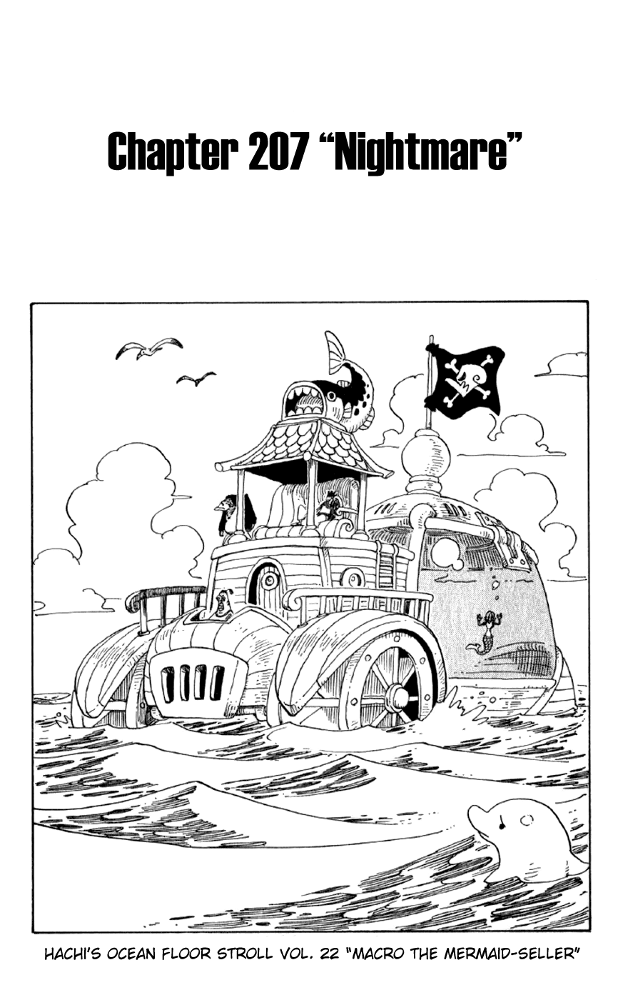 One Piece, Chapter 207 image 01